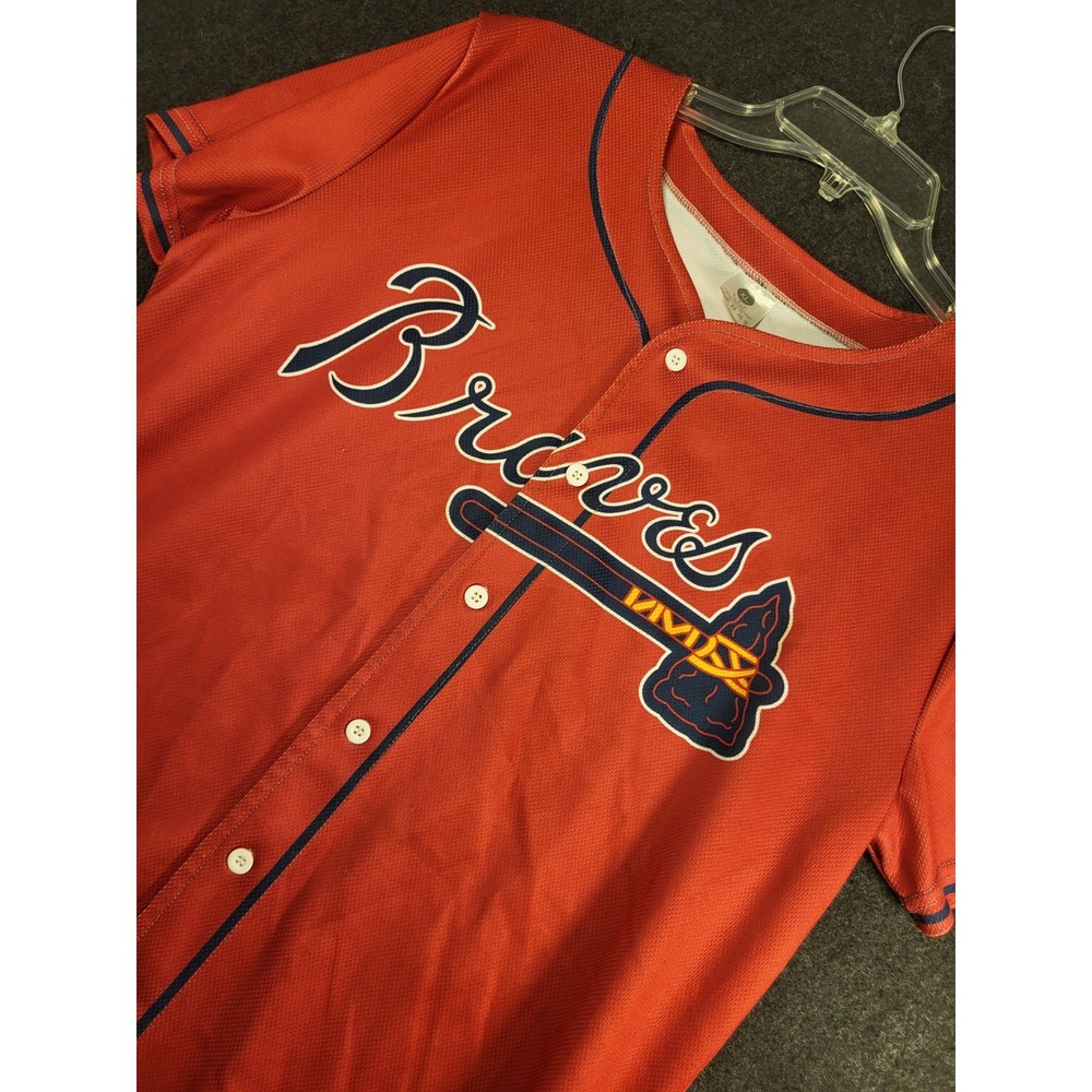 Atlanta Braves Dansby Swanson Jersey Stadium Giveaway Men's XL Red MLB